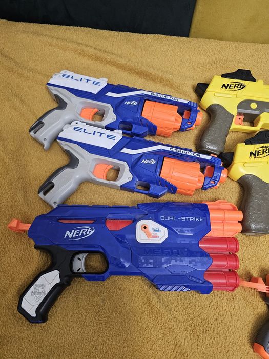 Postolety Nerf i inne