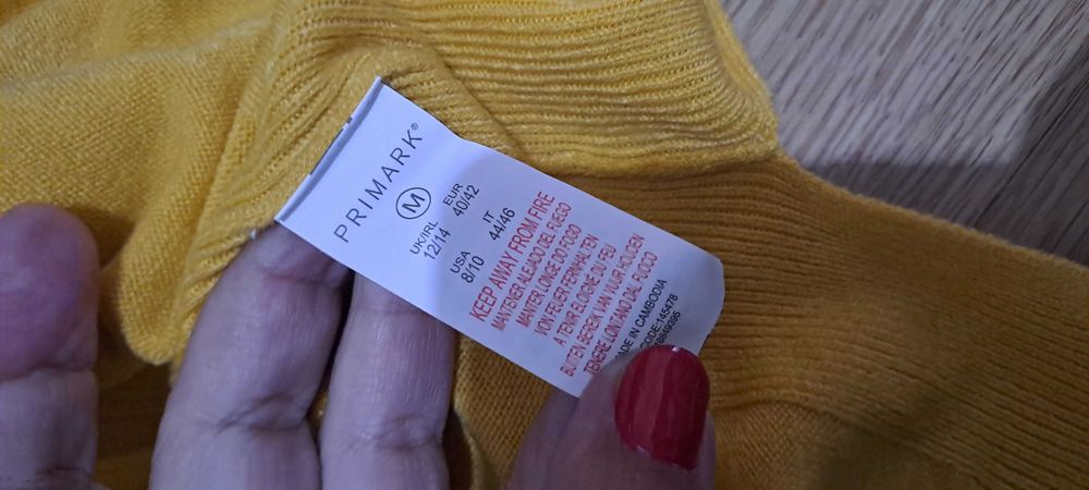 Camisola Malha Primark (Novo): Tam M