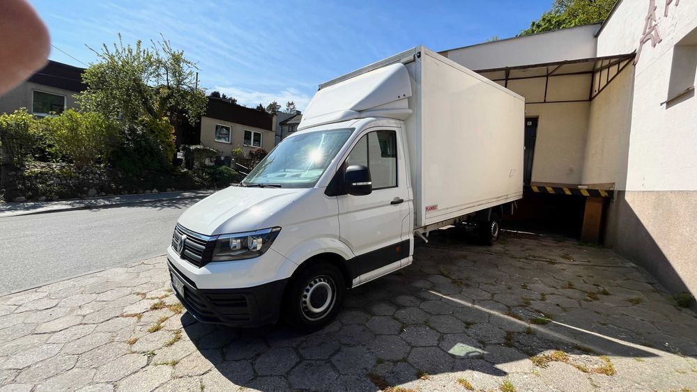 Syndyk -  konkurs ofert - Volkswagen Crafter - kontener - 2018