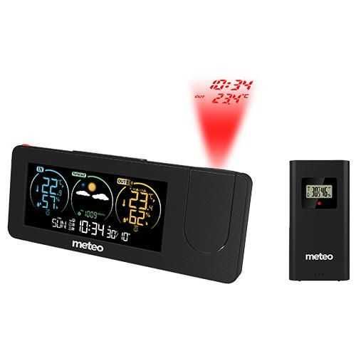 Stacja pogodowa SP102 Meteo- zegar DCF, projektor, zasilacz