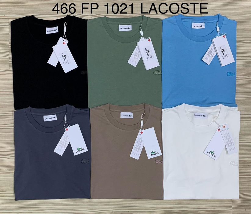 Koszulki armani tshirt męskie lacoste koszulka vers męska