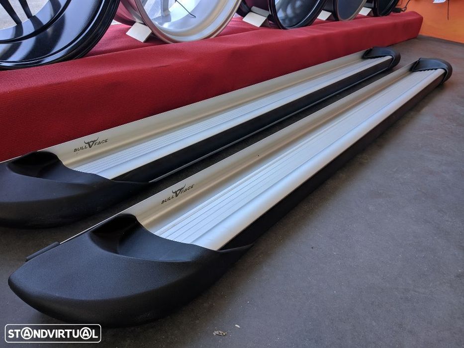 Estribos Plataforma Mitsubishi L200 Cabine Dupla +