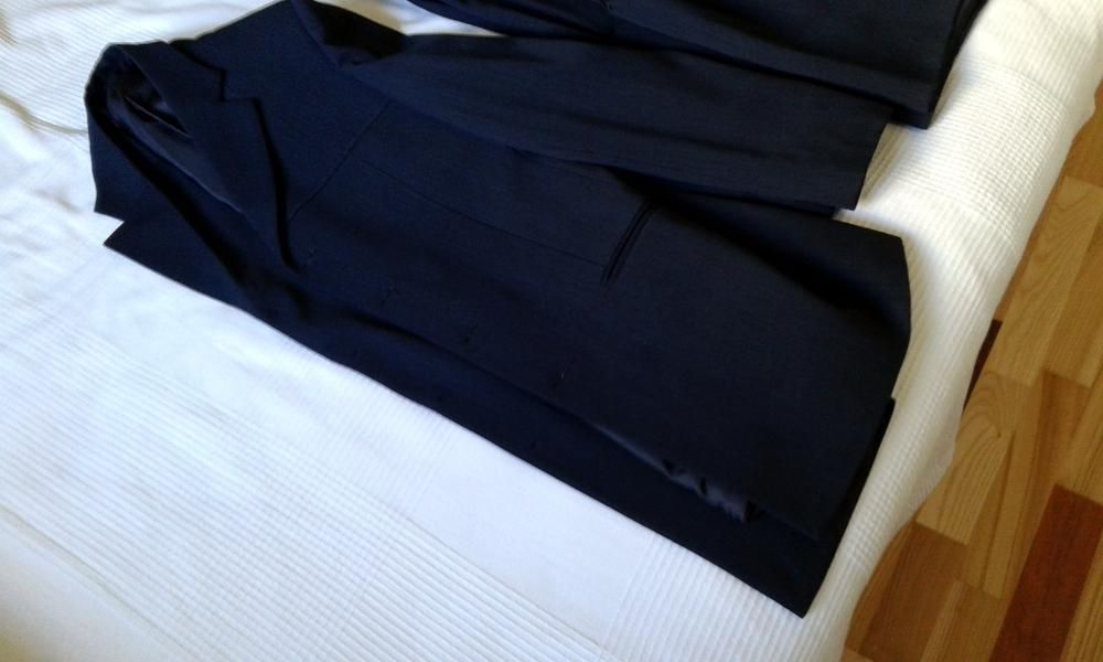 Garnitur 3 częściowy DASTAN 48/182 marynarka kamizelka spodnie garnia