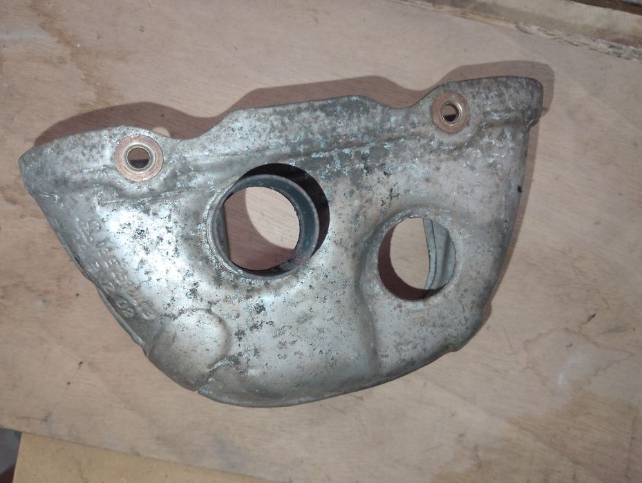 Proteção térmica escape VW polo 9N motor AZQ