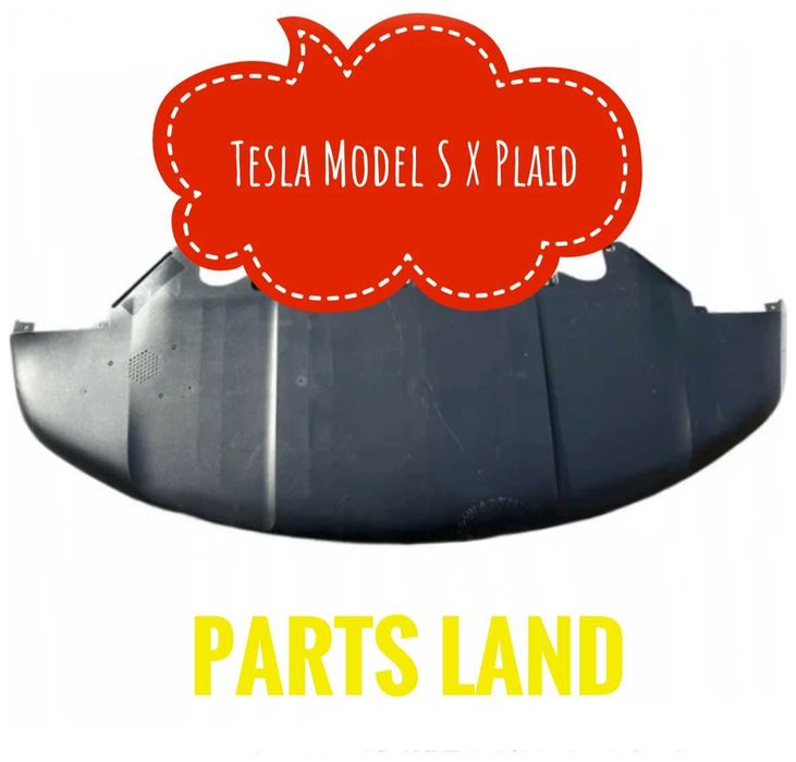 Захист бампера переднього Tesla Model X Plaid 1588198-00-C