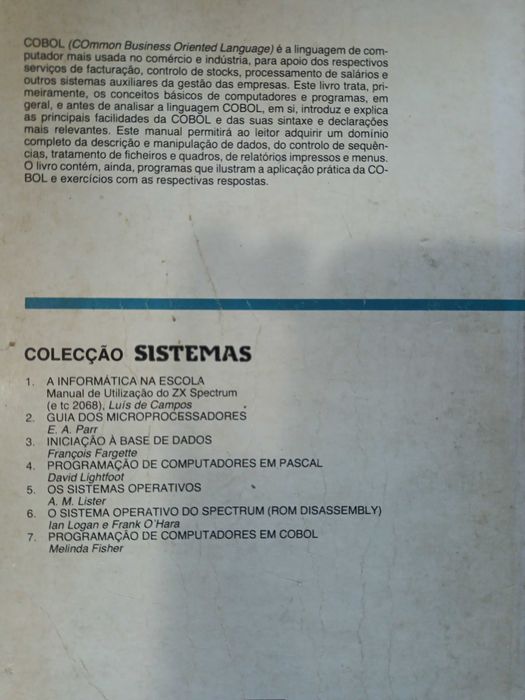Programação de computadores em Cobol - Melinda Fisher
