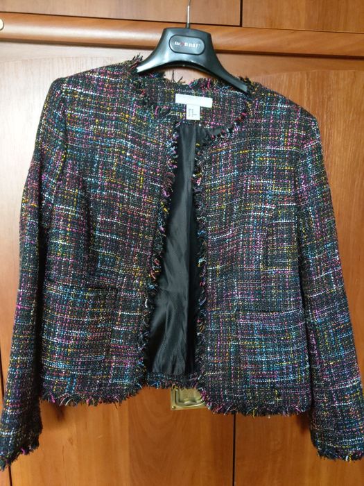 Krótka marynarka żakiet H&M