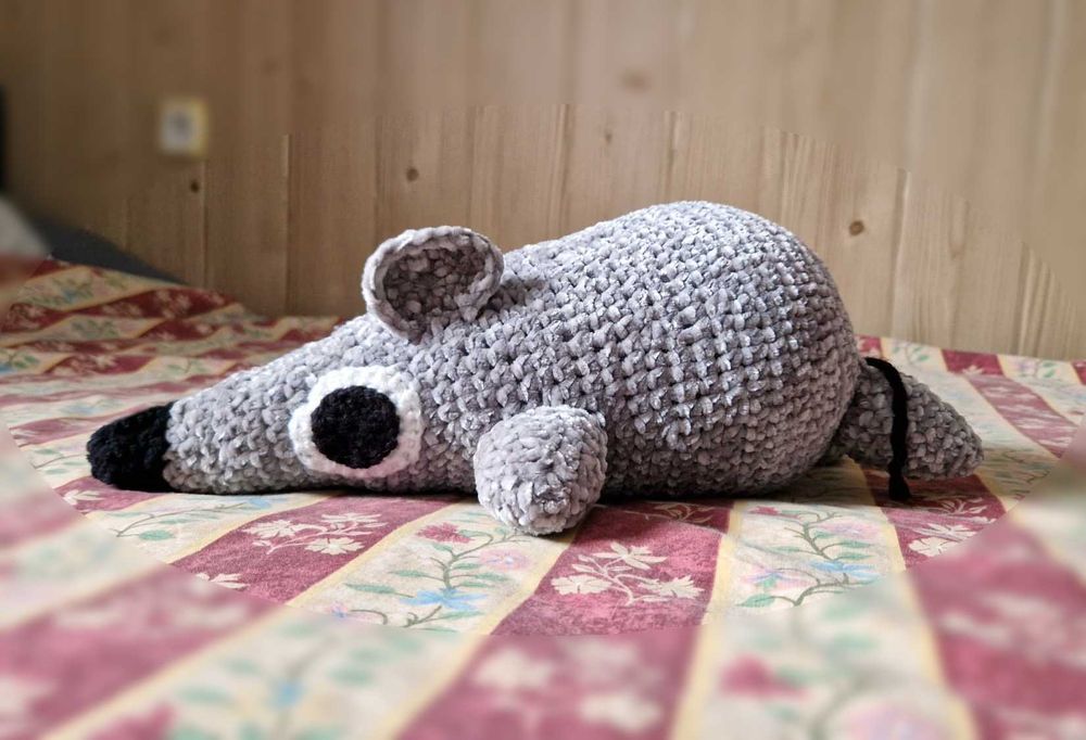 Zwykły szczurek: 40x23x12 cm - maskotka