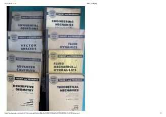 Livros Schaum para matematica e nngenharia
