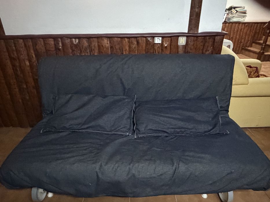 Sofa cama ikea ganga azul