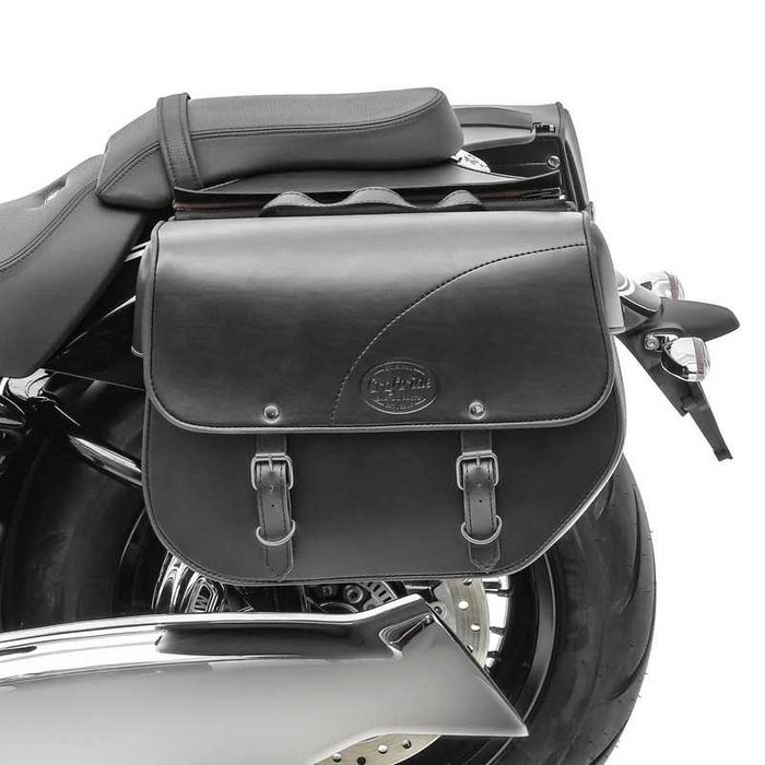 ENVIO INCLUÍDO Alforges pele grossa par chopper mota moto
