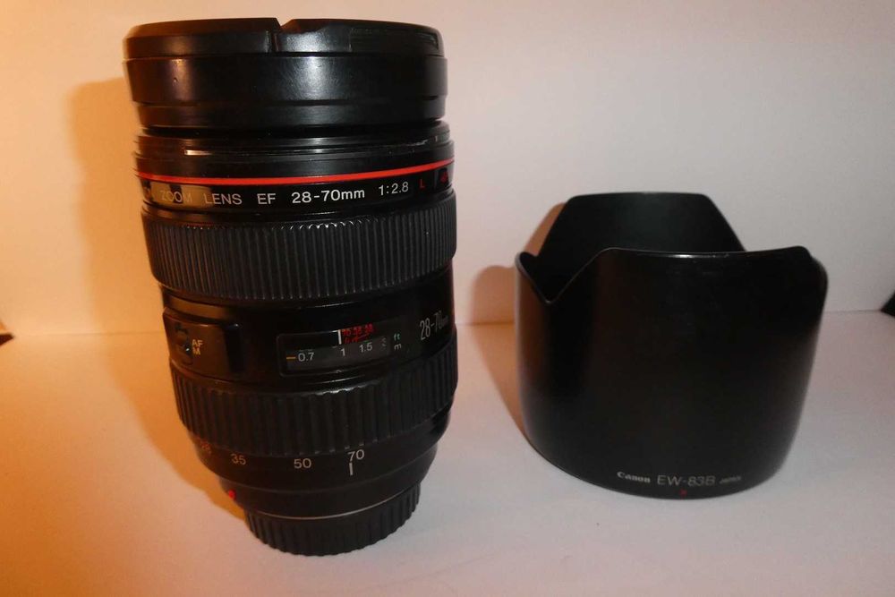 Profesjonalna  L – ka - kultowy obiektyw Canon EF 28-70 mm f/2.8 L USM