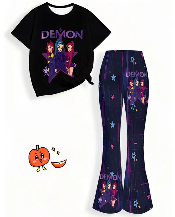 Dwuczęściowy strój DeMony