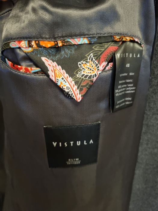Vistula płaszcz szary, nowy, rozmiar 48