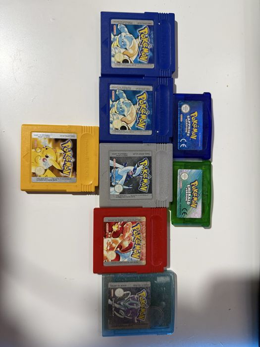 Jogos pokemon originais
