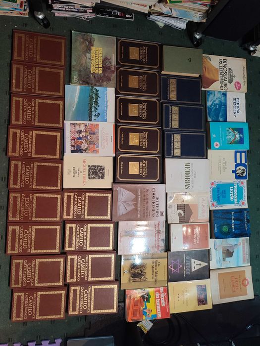 Grande Lote Livros Autores Portugueses e Lusófonos - cada 2 €