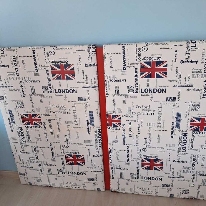 Cabeceira Cama 1.2x1.6 Couro Estilo Britânico