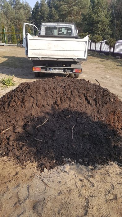 Torf ziemia ogrodowa czarna ziemia Końskie Rogów