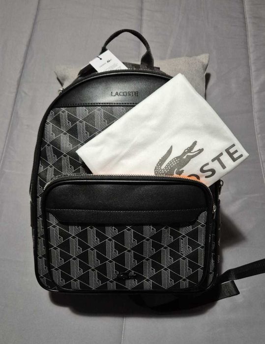 Mochila LACOSTE The Blend - Preta - nova