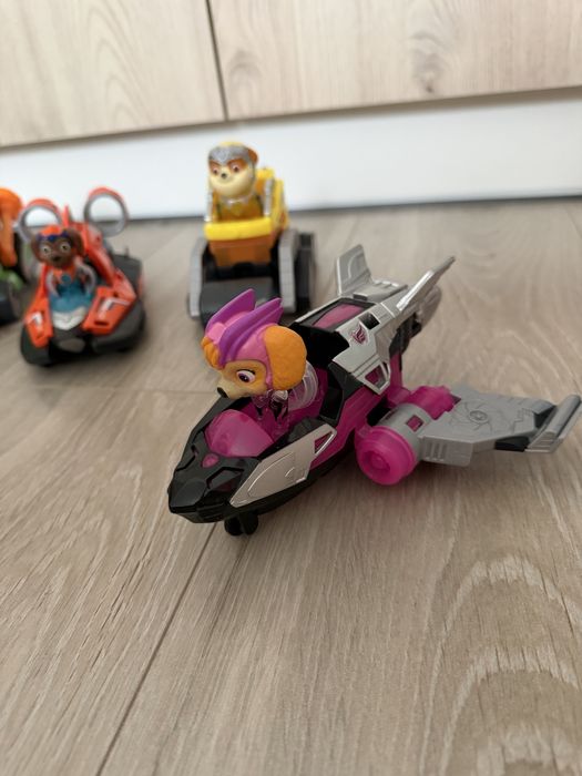 Ігровий набір Paw Patrol автомобіль-трансформер з водієм