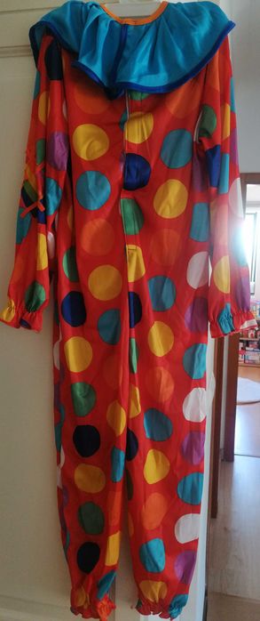 Fantasia de palhaço 5-6 anos