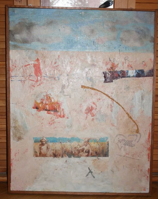 Maciej Linttner obraz "Na łące jest dobrze"