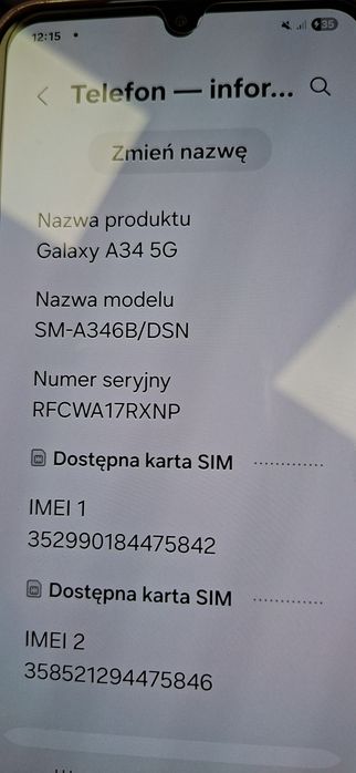 Telefon Samsung A345G