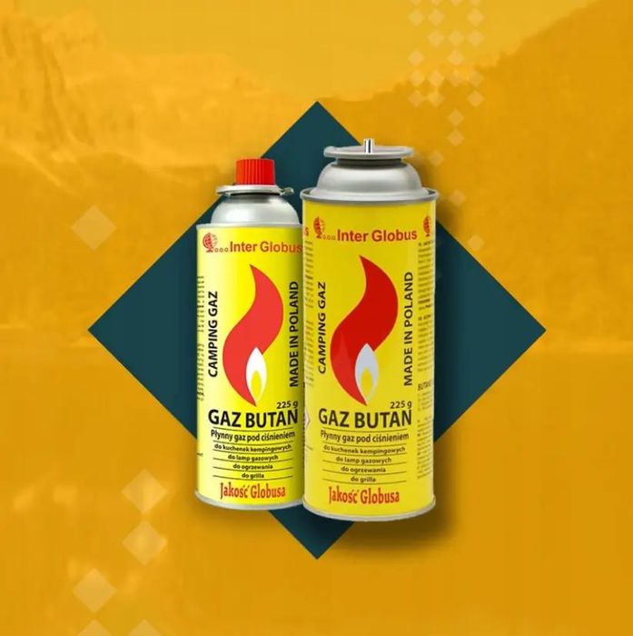 Газовый баллон 227 г | Без света | Для плиты и горелки