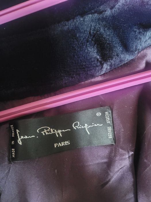 Jean Philippe Ricquier płaszcz, sztuczne futro