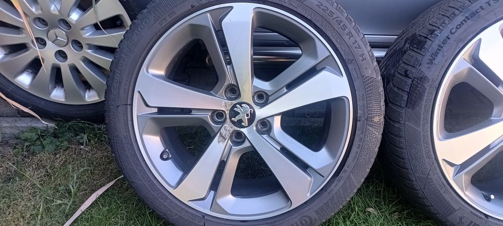 Felgi 17 opony zimowe Peugeot Citroen 5x108 Berlingo Partner  308