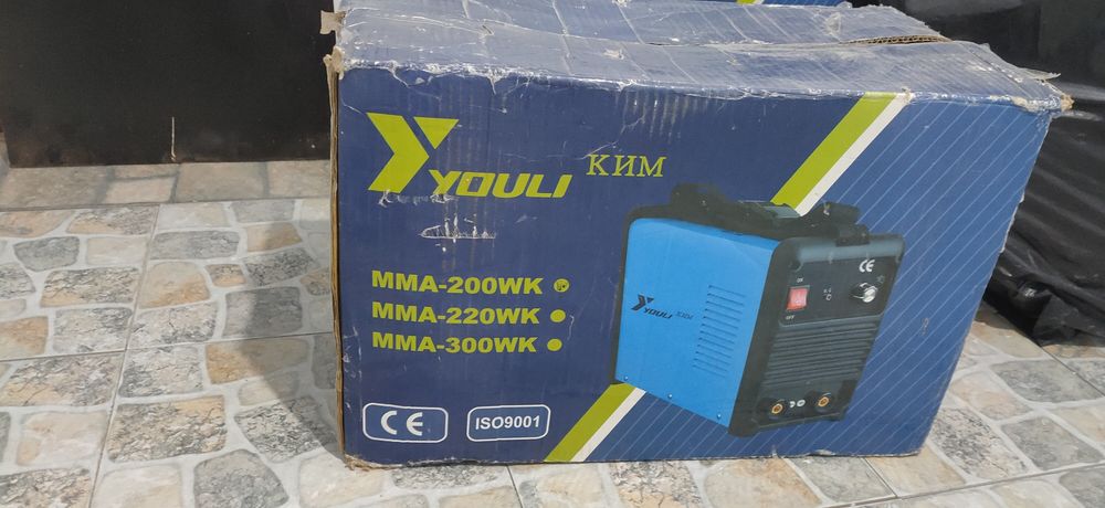 Новий зварювальний інвертор YOULI MMA-200WK / Зварювальний апарат