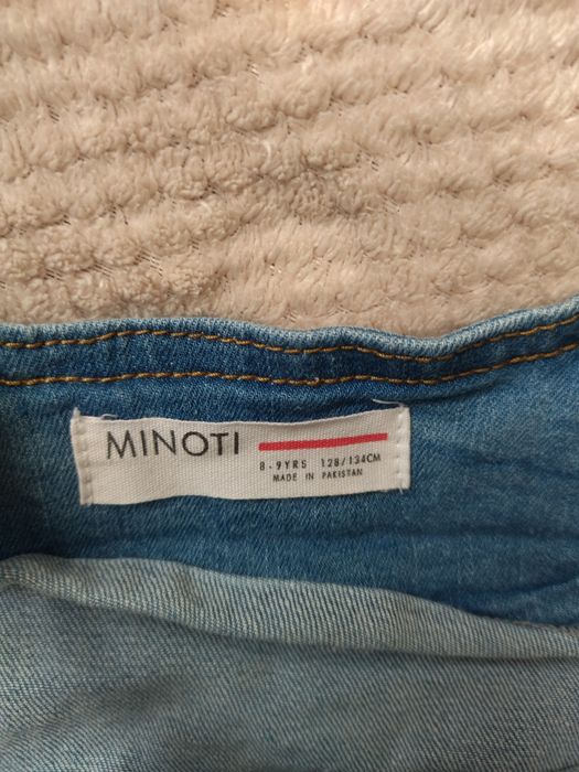 Джинсовый комбинезон Minoti на 8-9 лет