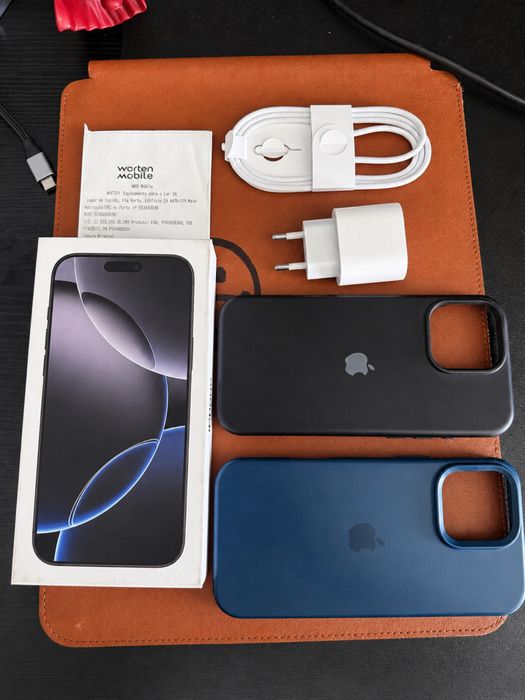 iPhone 16 Pro Max 256 GB – Titânio Natural – Impecável