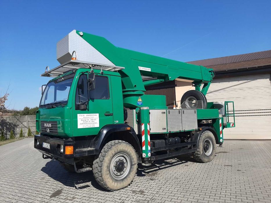 Wynajem zwyżki do 53m, podnośniki koszowe, zwyżka, podesty ruchome