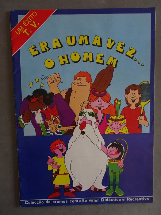 Sticker Album: Once Upon a Time... Man (Contains 72 Stickers)