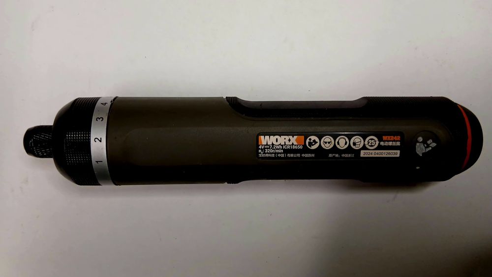 Електровикрутка Worx WX242 оригінал повний комплект (без однієї біти)