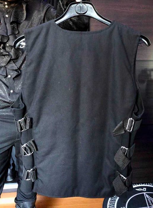 Colete Gótico Preto para Homem