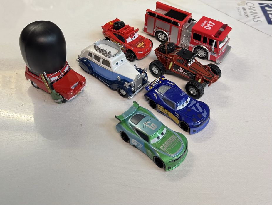 Нові машинки Мультик Тачки 1;2 и Байки метра. Маквин, метр cars