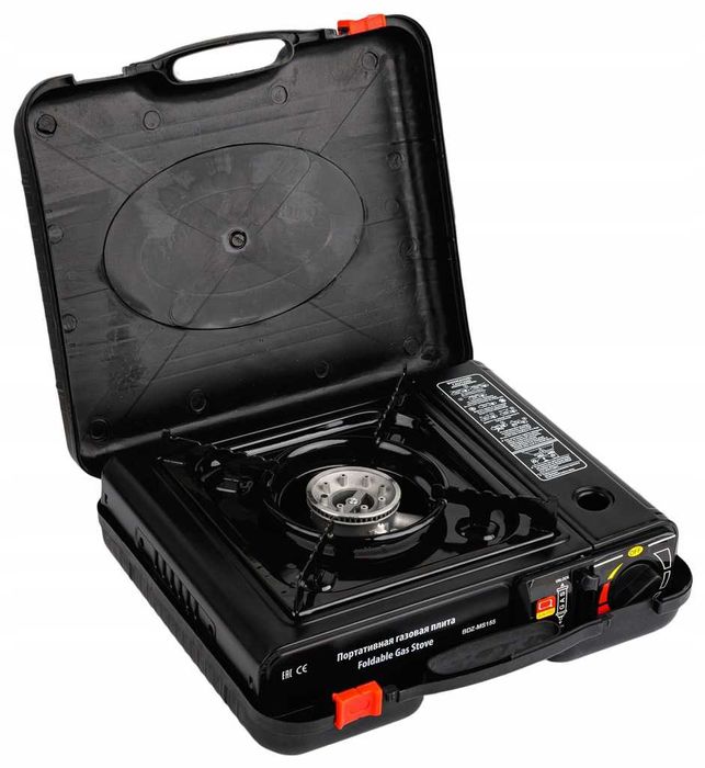 KUCHENKA GAZOWA turystyczna z walizką + 4szt gaz kartusz German