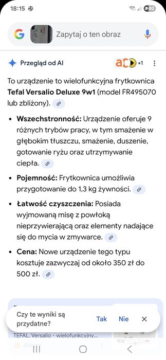 Urządzenie wielofunkcyjne Tefal