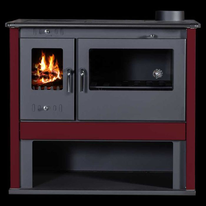 Piec kuchnia na drewno Victoria Viki LUX Ivory 10,5kW