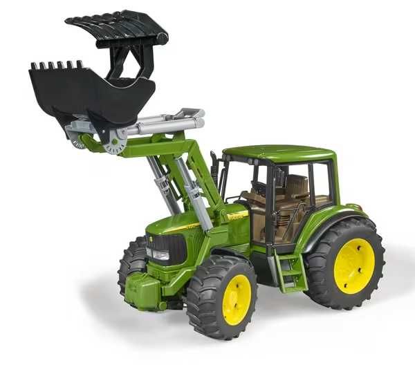 BRUDER zabawka Ciągnik John Deere 6920 z ładowaczem czołowym - 02052
