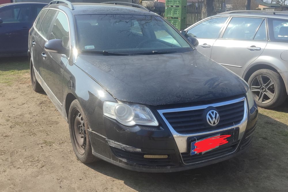 Passat B6 1.6 FSI skrzynia zderzak maska klapa LC9X lampa szyba i inne