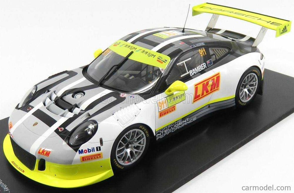 Porsche GT3 RSR Le Mans + 1/18 + Spark + Vários + Resina