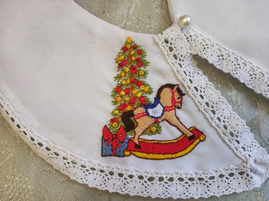 Воротничок для платья на девочку