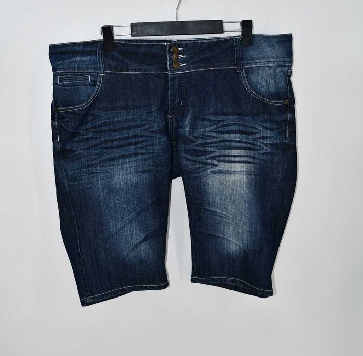 Jeansowe spodenki przed kolano Okay 48