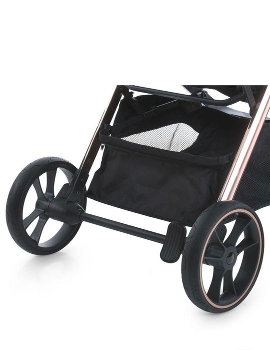 Прогулянкова коляска El Camino BEYA 1127 Black Leo каляска візок