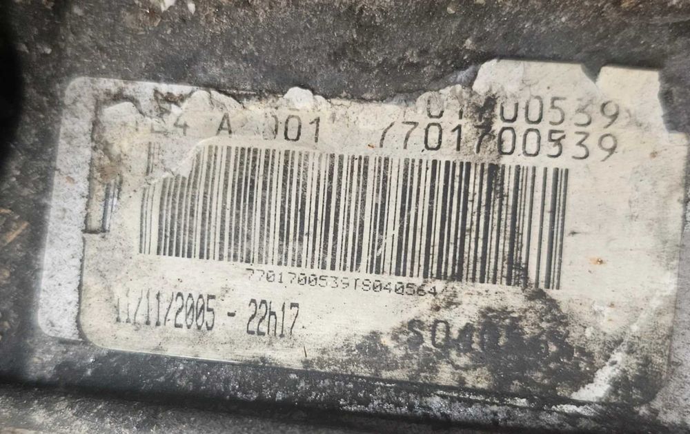 Caixa de Velocidades RENAULT Megane II (BM0/1_, CM0/1_), de 2001 a 2012 l 139442