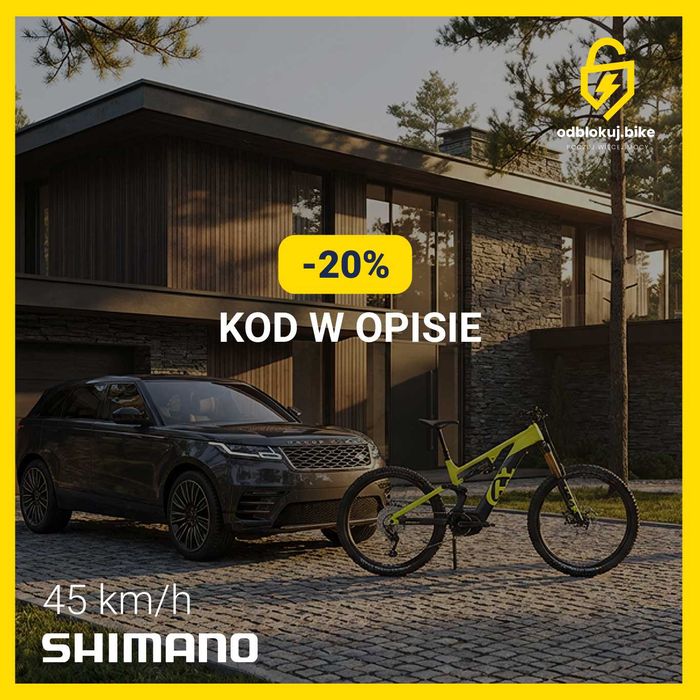 Odblokowanie Shimano EP8 / EP6 / E8000 bez chipa — odblokuj.bike