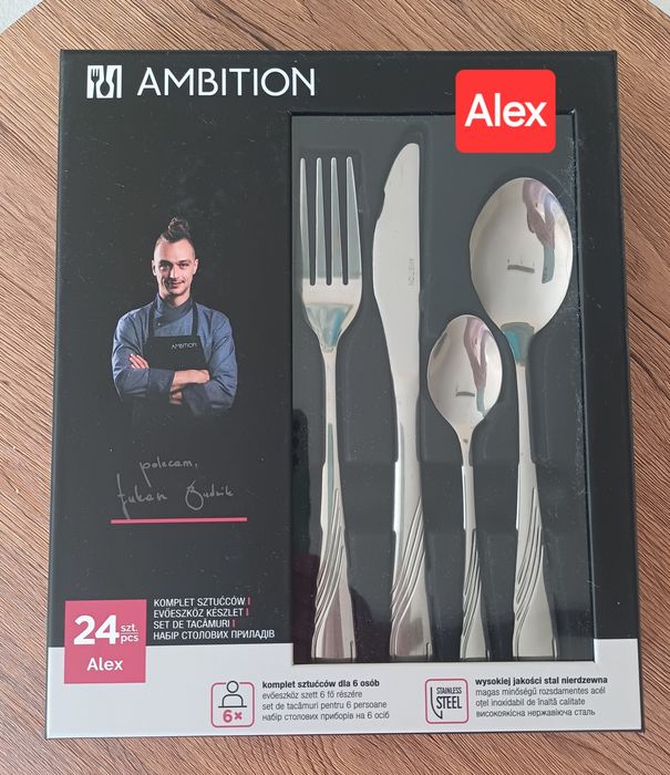 Sztućce Ambition- zestaw sztućców - do wyboru
